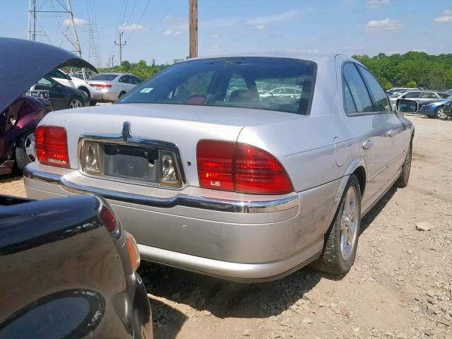 1LNHM86S32Y612319 - 2002 LINCOLN LS SILVER photo 4