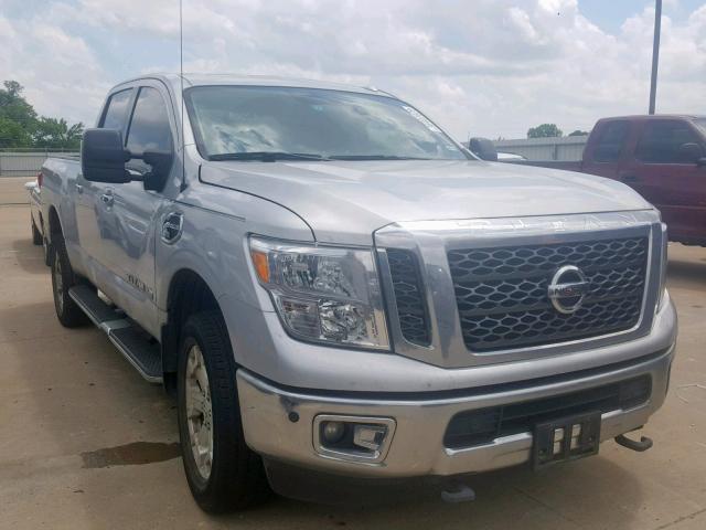 1N6BA1F28GN511910 - 2016 NISSAN TITAN XD S SILVER photo 1