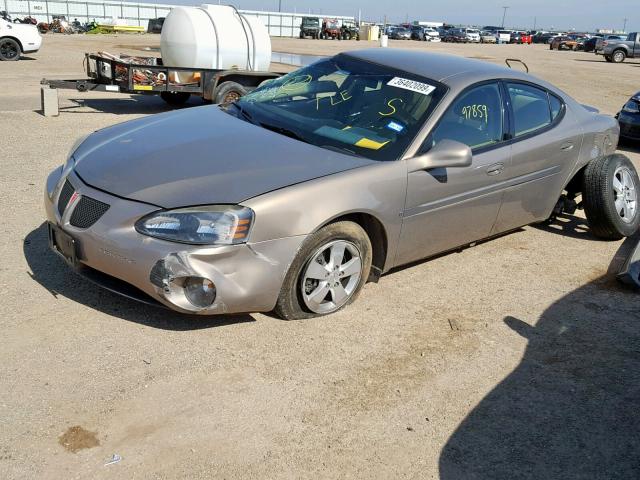 2G2WP552671227774 - 2007 PONTIAC GRAND PRIX GOLD photo 2