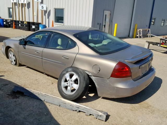 2G2WP552671227774 - 2007 PONTIAC GRAND PRIX GOLD photo 3