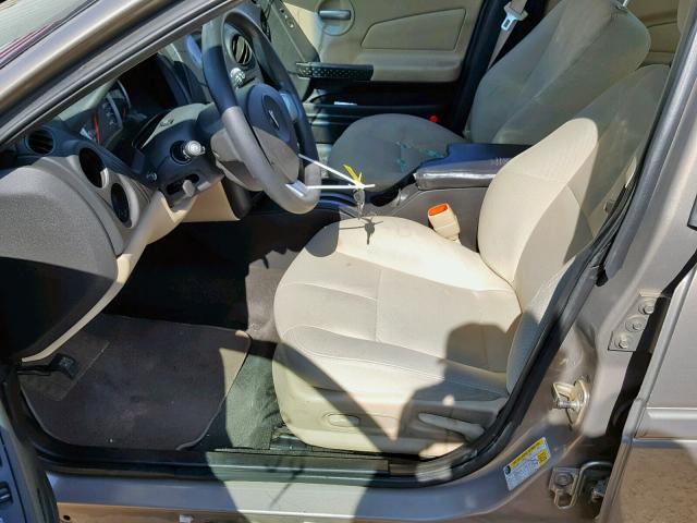 2G2WP552671227774 - 2007 PONTIAC GRAND PRIX GOLD photo 5