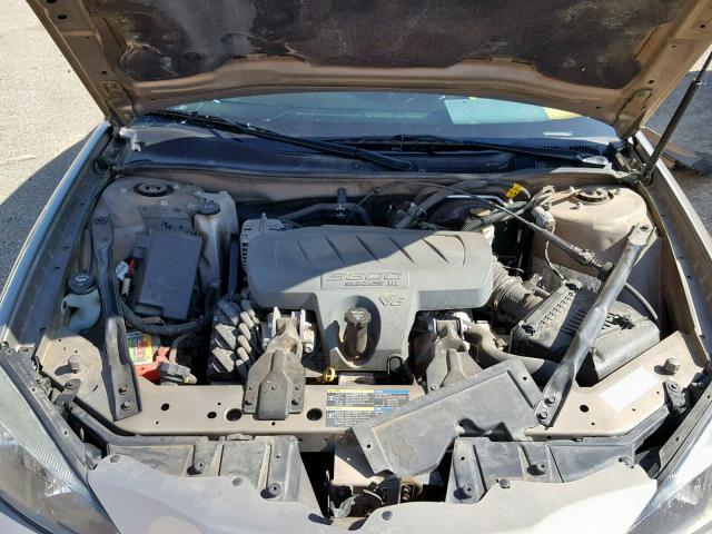 2G2WP552671227774 - 2007 PONTIAC GRAND PRIX GOLD photo 7