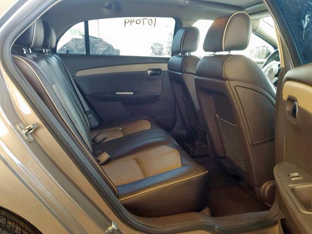 1G1ZK57B78F282144 - 2008 CHEVROLET MALIBU LTZ 金色 照片 6