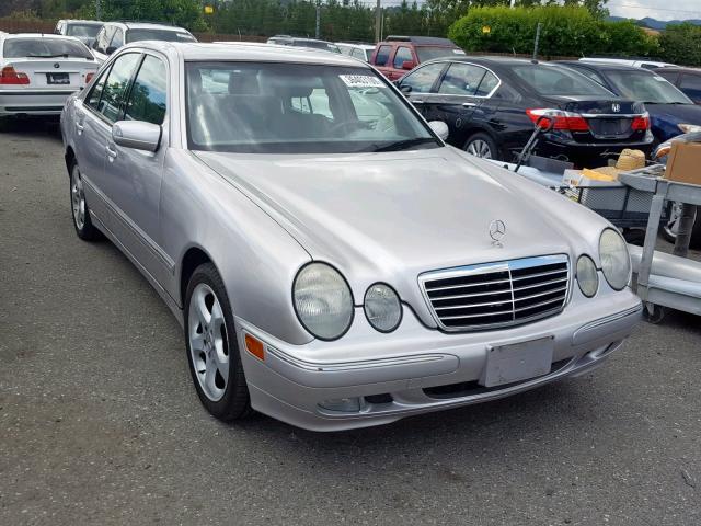 WDBJF65J82B478356 - 2002 MERCEDES-BENZ E 320 SILVER photo 1