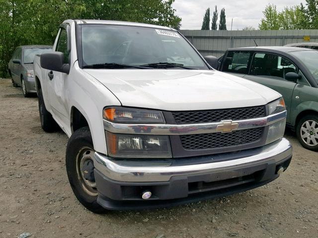 1GCCS149078126036 - 2007 CHEVROLET COLORADO WHITE photo 1