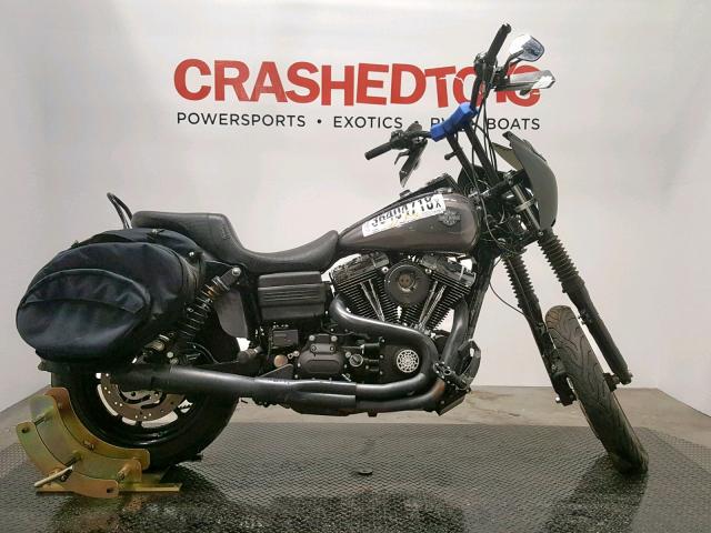 1HD1GPM34GC313069 - 2016 HARLEY-DAVIDSON FXDWG DYNA BLACK photo 1