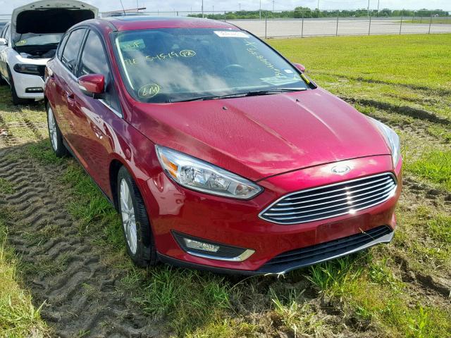 1FADP3N24HL334072 - 2017 FORD FOCUS TITA RED photo 1