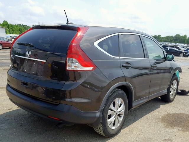 5J6RM3H76DL010108 - 2013 HONDA CR-V EXL GRAY photo 4