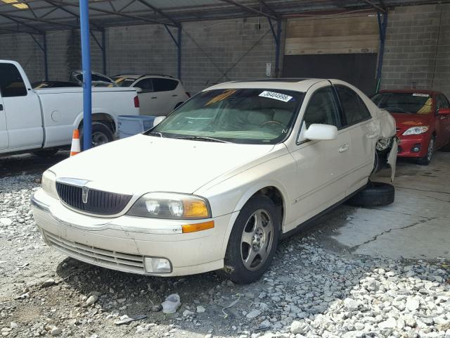 1LNHM87A5YY750507 - 2000 LINCOLN LS BEIGE photo 2