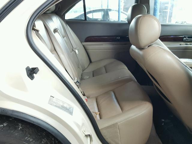 1LNHM87A5YY750507 - 2000 LINCOLN LS BEIGE photo 6