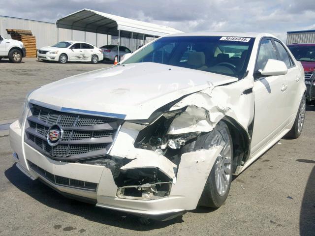 1G6DP5ED7B0106862 - 2011 CADILLAC CTS PREMIU WHITE photo 2