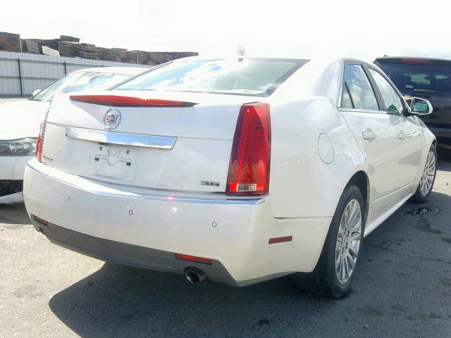 1G6DP5ED7B0106862 - 2011 CADILLAC CTS PREMIU WHITE photo 4