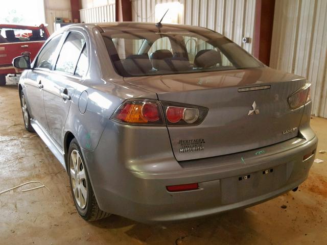 JA32U2FU2FU019880 - 2015 MITSUBISHI LANCER ES GRAY photo 3