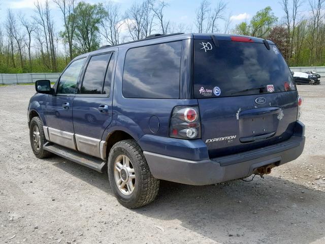 1FMFU16L43LB44610 - 2003 FORD EXPEDITION BLUE photo 3