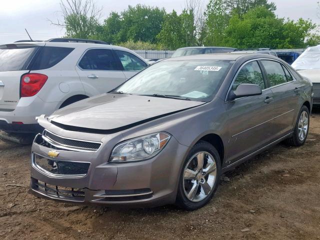 1G1ZC5EB4A4109215 - 2010 CHEVROLET MALIBU 1LT 灰色 照片 2