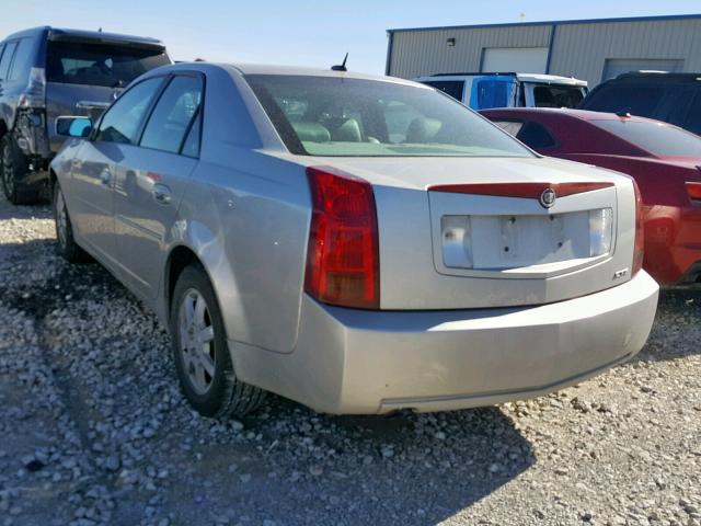 1G6DP577570136862 - 2007 CADILLAC CTS HI FEA SILVER photo 3