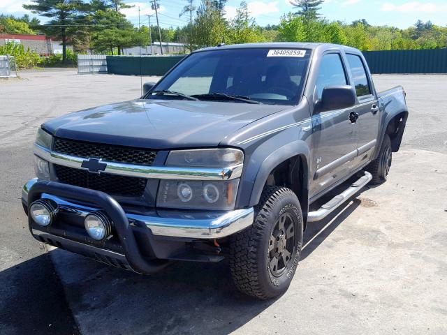 1GCDT13EX88163239 - 2008 CHEVROLET COLORADO GRAY photo 2