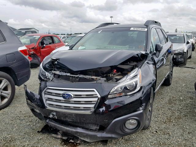 4S4BSELC5F3232392 - 2015 SUBARU OUTBACK 3. BLACK photo 2