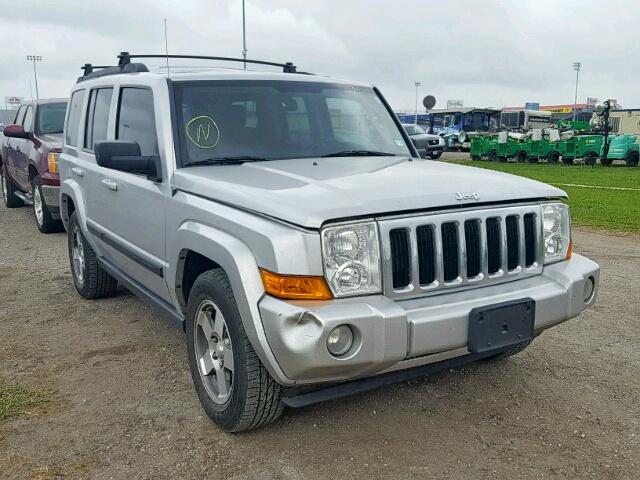 1J8HH48P39C516362 - 2009 JEEP COMMANDER SILVER photo 1
