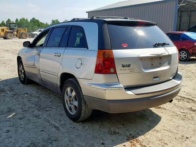 2C4GM68405R302351 - 2005 CHRYSLER PACIFICA T SILVER photo 3