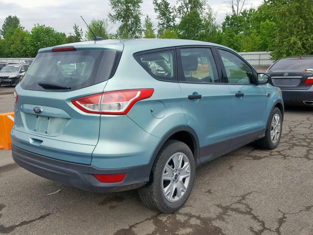 1FMCU0F77DUC46608 - 2013 FORD ESCAPE S GREEN photo 4