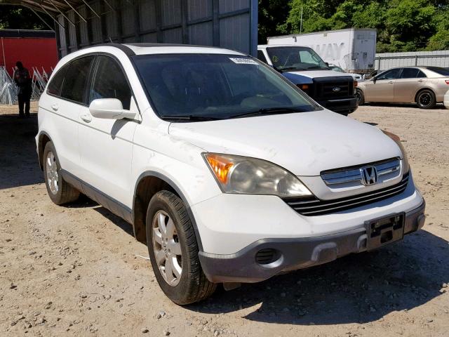 JHLRE38747C079325 - 2007 HONDA CR-V EXL WHITE photo 1