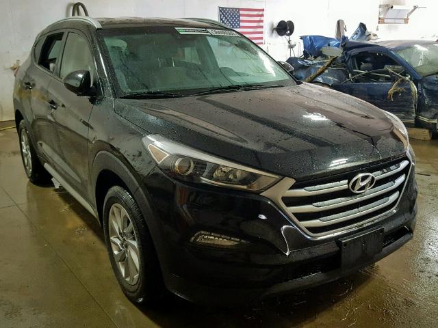 KM8J3CA42JU747961 - 2018 HYUNDAI TUCSON SEL BLACK photo 1