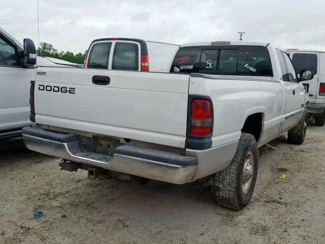 3B7KC23662M305210 - 2002 DODGE RAM 2500 WHITE photo 4