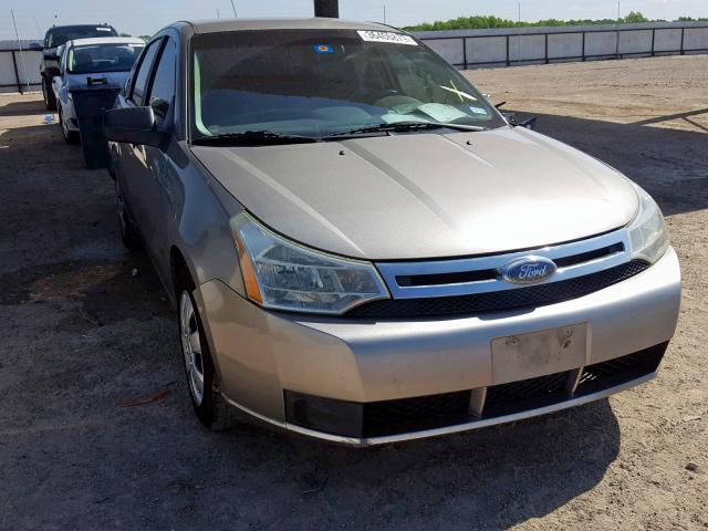 1FAHP34N78W243986 - 2008 FORD FOCUS S/SE GRAY photo 1