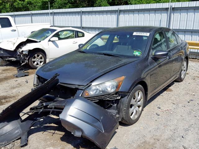 1HGCP26828A135019 - 2008 HONDA ACCORD EXL GRAY photo 2