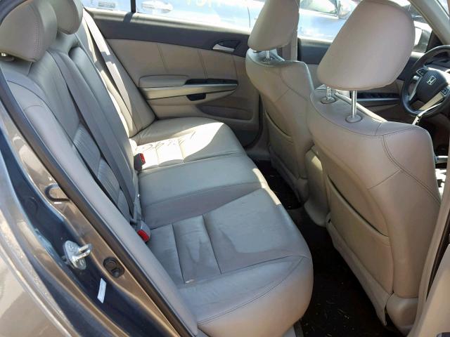 1HGCP26828A135019 - 2008 HONDA ACCORD EXL GRAY photo 6