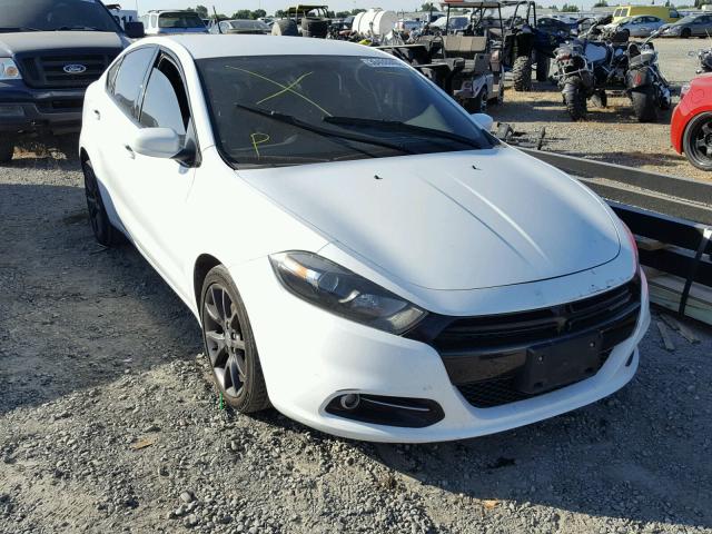 1C3CDFBB0GD529622 - 2016 DODGE DART SXT WHITE photo 1