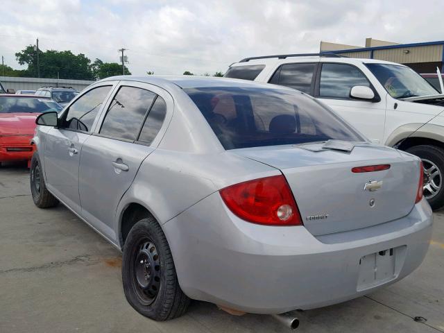 1G1AL58F287296233 - 2008 CHEVROLET COBALT LT SILVER photo 3