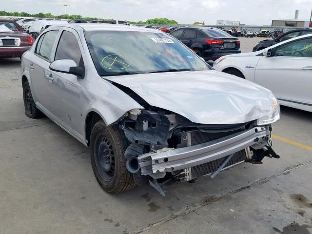 1G1AL58F287296233 - 2008 CHEVROLET COBALT LT SILVER photo 9