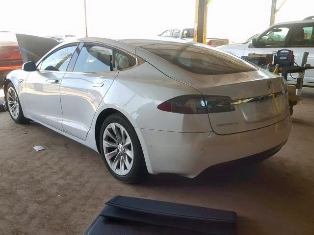 5YJSA1E21GF139314 - 2016 TESLA MODEL S WHITE photo 3