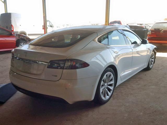 5YJSA1E21GF139314 - 2016 TESLA MODEL S WHITE photo 4