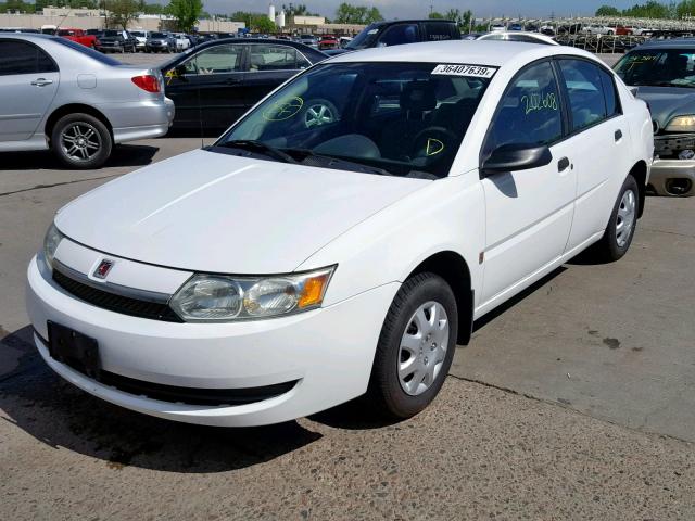1G8AF52F64Z230459 - 2004 SATURN ION LEVEL WHITE photo 2