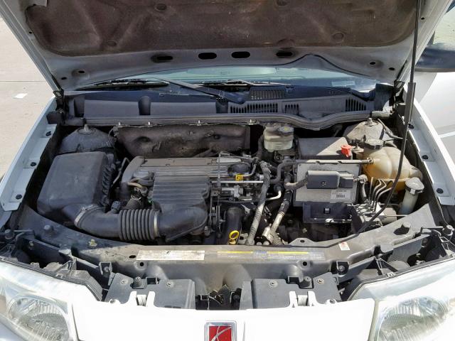 1G8AF52F64Z230459 - 2004 SATURN ION LEVEL WHITE photo 7