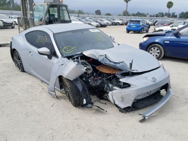 JF1ZNAA19D1730095 - 2013 TOYOTA SCION FR-S SILVER photo 1