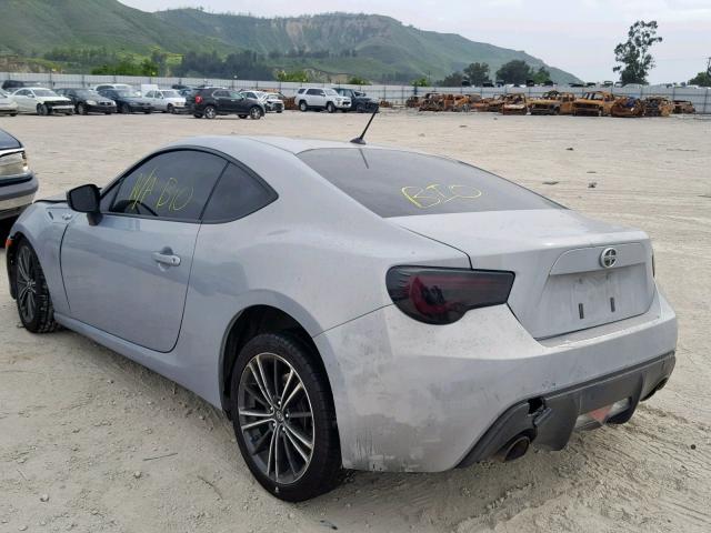 JF1ZNAA19D1730095 - 2013 TOYOTA SCION FR-S SILVER photo 3