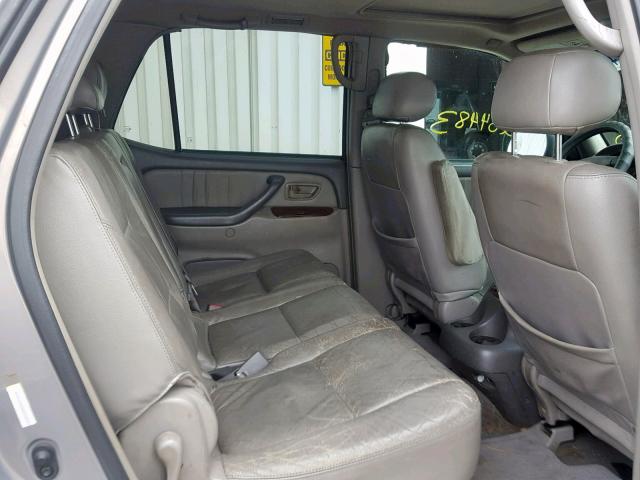 5TDZT38A32S102812 - 2002 TOYOTA SEQUOIA LI GRAY photo 6