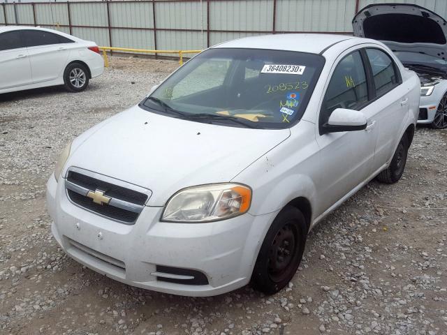 KL1TD5DE3BB208523 - 2011 CHEVROLET AVEO LS  photo 2