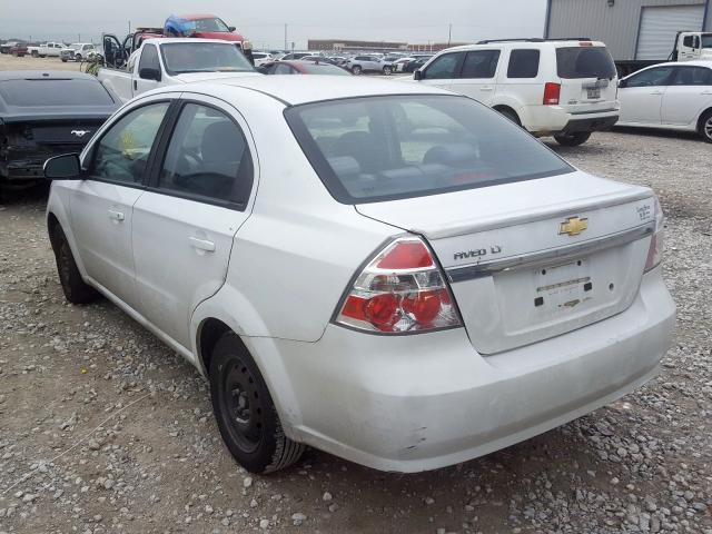 KL1TD5DE3BB208523 - 2011 CHEVROLET AVEO LS  photo 3