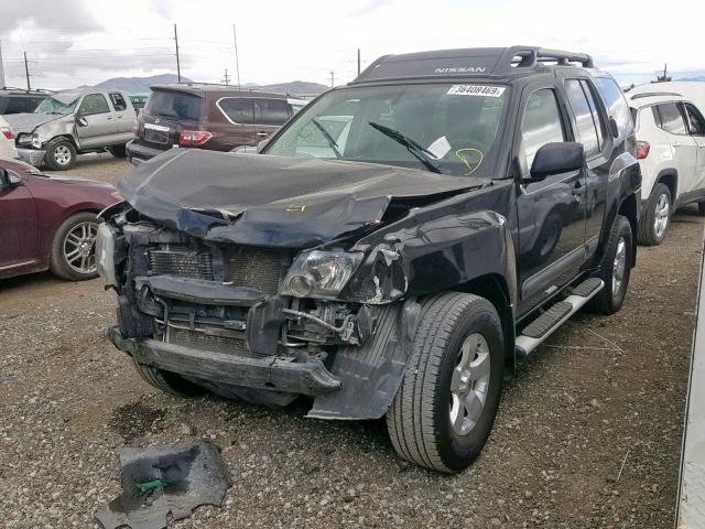 5N1AN0NW6DN810174 - 2013 NISSAN XTERRA X BLACK photo 2