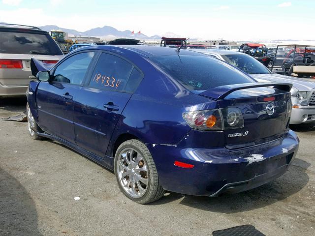 JM1BK323541195573 - 2004 MAZDA 3 S PURPLE photo 3