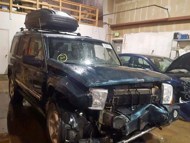 1J8HG58236C170855 - 2006 JEEP COMMANDER მწვანე ფოტო 1