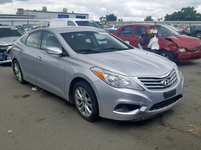 KMHFG4JG9DA231712 - 2013 HYUNDAI AZERA SILVER photo 1