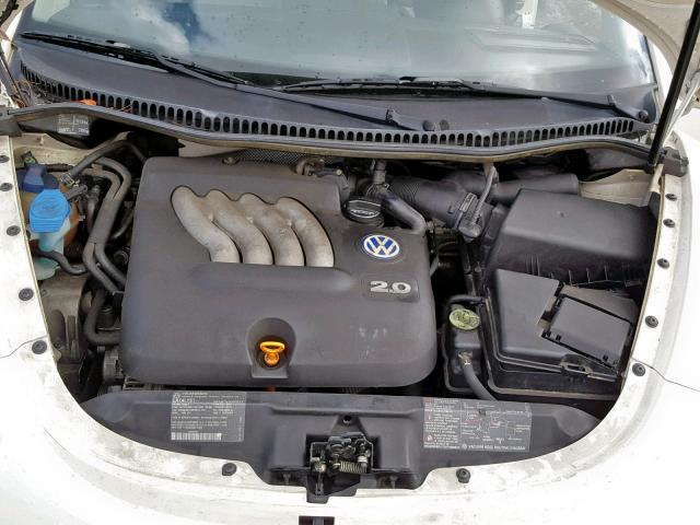 3VWCA21C4YM439724 - 2000 VOLKSWAGEN NEW BEETLE თეთრი ფოტო 7