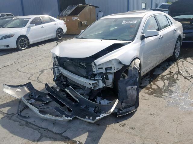 1G1ZE5EBXAF216722 - 2010 CHEVROLET MALIBU LTZ თეთრი ფოტო 2