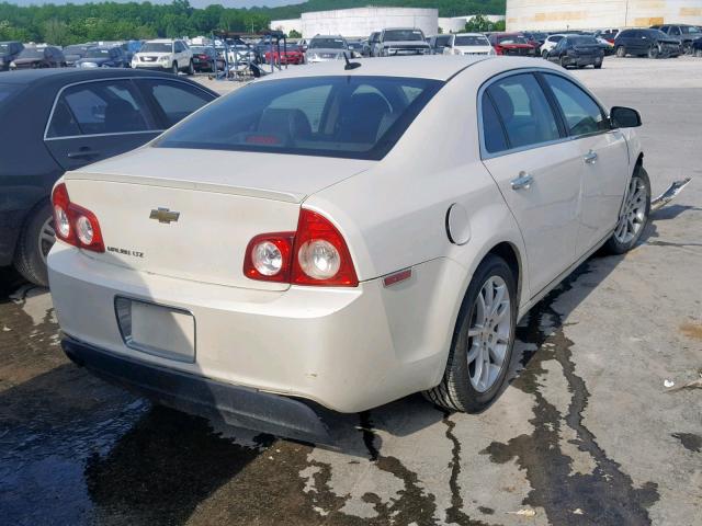 1G1ZE5EBXAF216722 - 2010 CHEVROLET MALIBU LTZ თეთრი ფოტო 4